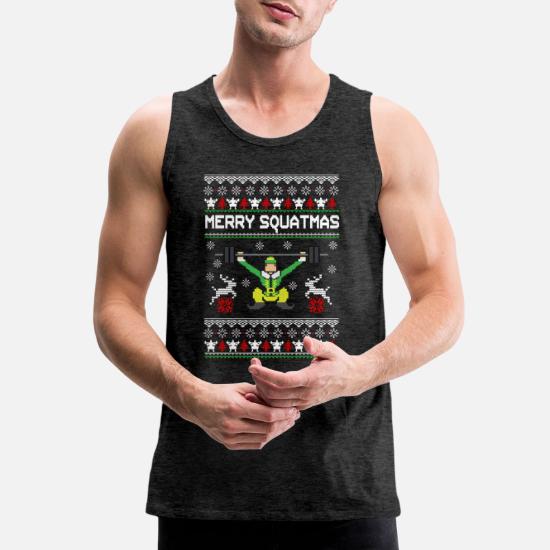 Merry Squatmas Funny Christmas Workout 